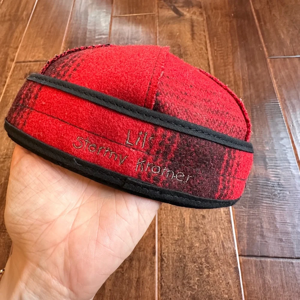 Stormy Kromer Baby Plaid Wool Cap - Picture 2 of 4